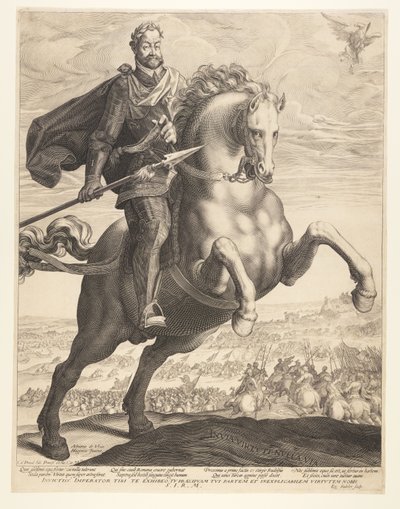 馬上のルドルフ2世 作： Aegidius Sadeler II