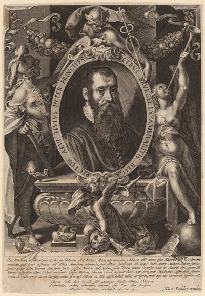 ピーター・ブリューゲル、若い 作： Aegidius Sadeler II after Bartholomaeus Spranger