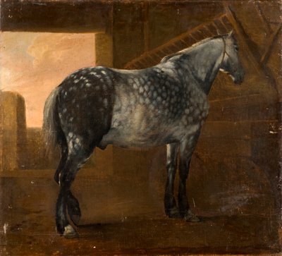 まだらの灰色の馬 作： Aelbert Cuyp