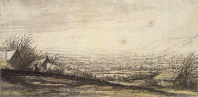 コテージと牛のいる広大な風景 17世紀後半 作： Aelbert Cuyp