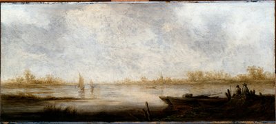 川の風景 作： Aelbert Cuyp