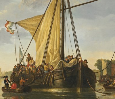 ドルドレヒトのマース 作： Aelbert Cuyp