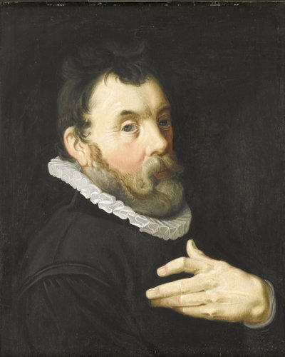 男の肖像 作： Aert Pietersz. (copy after)