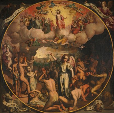 最後の審判 作： Aert Pietersz.
