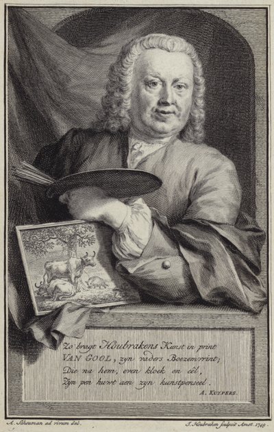 ヤンファングールの肖像 作： Aert Schouman