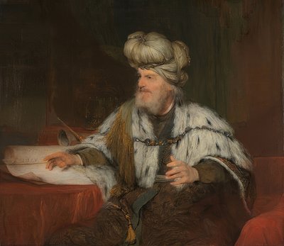 ダビデ王。 1680-85 作： Aernt de Gelder