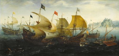 1587年のカディスの戦い 作： Aert van Antum
