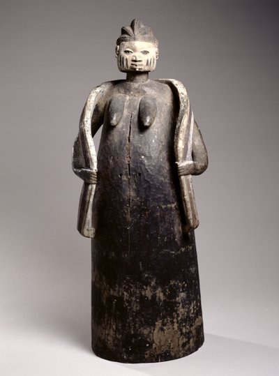 Gelede Body Mask、ヨルバ文化、ベナン共和国（塗装済み木材） 作： African