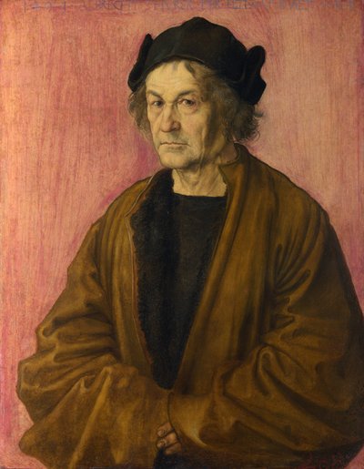70歳のデューラーの父の肖像 作： After Albrecht Dürer
