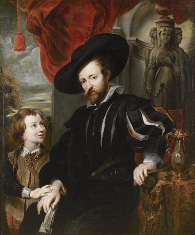 ルーベンスとアルバート 作： after Peter Paul Rubens