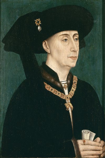 フィリップ・ザ・グッド（1396-1467）の肖像 作： After Rogier van der Weyden