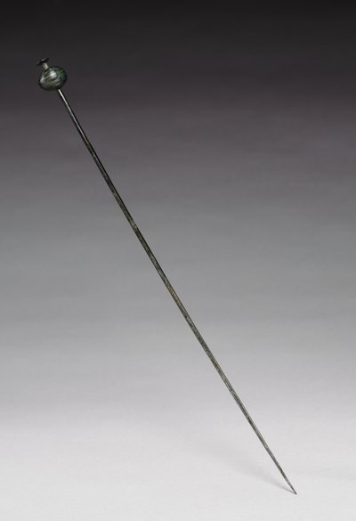 ガーメントピン 紀元前1400年頃 （鋳造・鍛造ブロンズ 作： Age Bronze