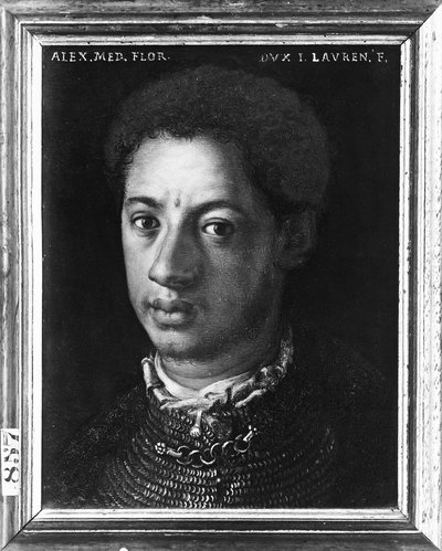 アレッサンドロデメディチ8：アレッサンドロデメディチ（1510-37）; 作： Agnolo Bronzino