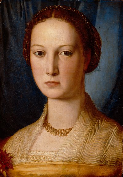 コスタンツァダソンマイア、1540年頃 作： Agnolo Bronzino