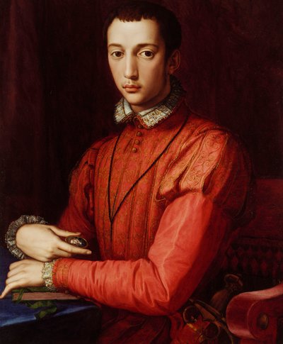 Francesco I de "Mediciの肖像 作： Agnolo Bronzino