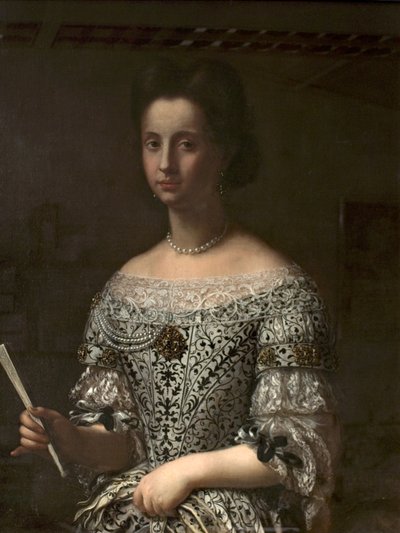 スペインのインファンタの肖像 作： Agnolo Bronzino