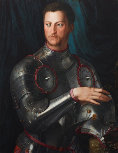 コジモ・デ・メディチ (1519-1574) トスカーナ大公 作： Agnolo di Cosimo Bronzino