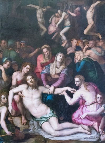 キリストの沈着 作： Agnolo Bronzino