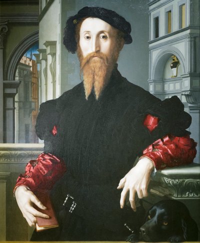 バルトロメオ・パンチャティチの肖像 作： Agnolo Bronzino
