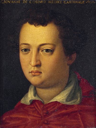メディチ家のジョヴァンニ・ディ・コジモ1世（1542-1562）枢機卿の肖像」 アグノロ・ブロンジーノ作 油彩・キャンバス 作： Agnolo Bronzino