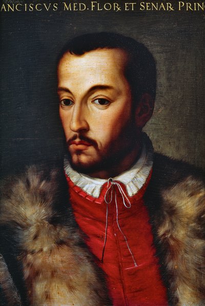 フランチェスコ1世デ・メディチの肖像（フィレンツェ 作： Agnolo di Cosimo Bronzino