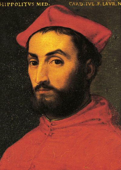 イポリット・デ・メディチの肖像（ウルビーノ 作： Agnolo Bronzino