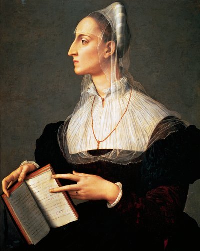 ラウラ・バッティフェリの肖像（ウルビーノ 作： Agnolo Bronzino