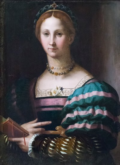 女性の肖像 作： Agnolo Bronzino