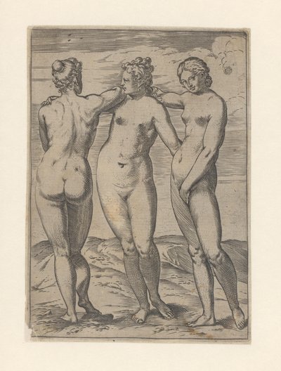 三美神 ラシヴィー（シリーズタイトル） 作： Agostino Carracci