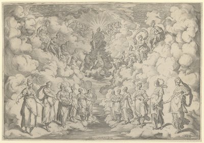  作： Agostino Carracci