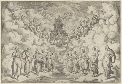 球体の調和 作： Agostino Carracci
