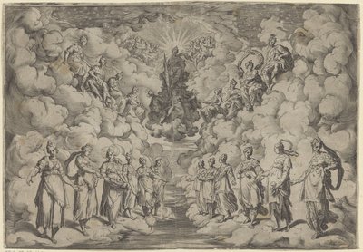 球体の調和 作： Agostino Carracci