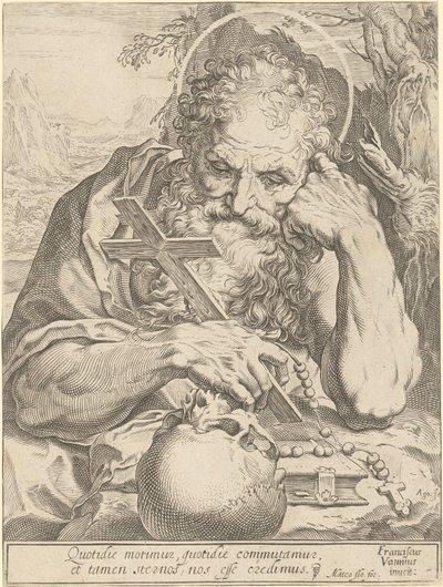  作： Agostino Carracci