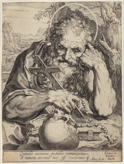  作： Agostino Carracci