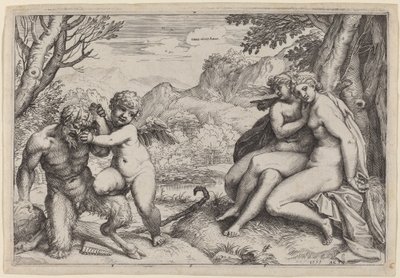 パンテイミングエロス 作： Agostino Carracci
