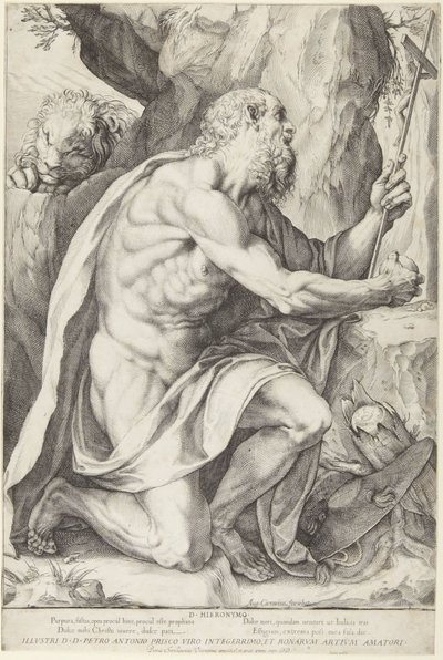  作： Agostino Carracci