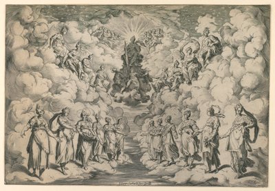 球の調和 作： Agostino Carracci