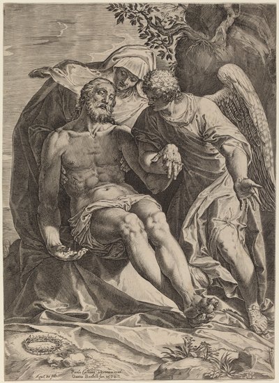 思いやり 作： Agostino Carracci after Veronese