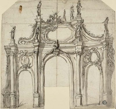凱旋門 作： Agostino Mitelli