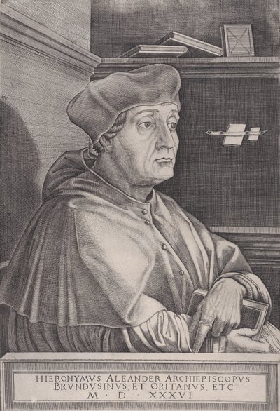1536 年のブリンディジ大司教。 作： Agostino Veneziano