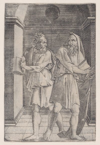 哲学者、ca。 1514-36。 作： Agostino Veneziano