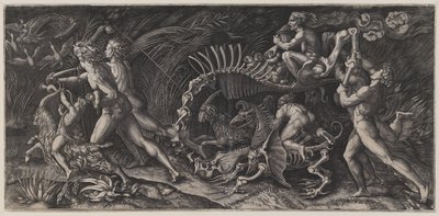 Ådslet (「魔術師」) 作： Agostino Veneziano