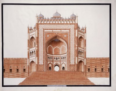 シクリのFuttyporeのゲートウェイc。 1815年 作： Agra School