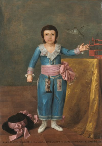 フアンマリアオソリオの肖像、c。 1786年。 作： Agustín Esteve y Marques