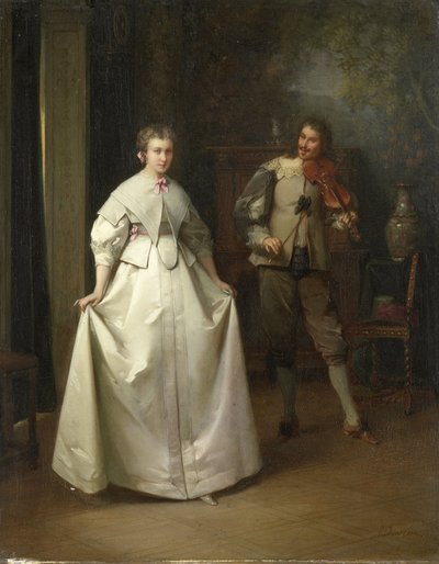 ダンス 作： Aimé Gabriel Adolphe Bourgoin