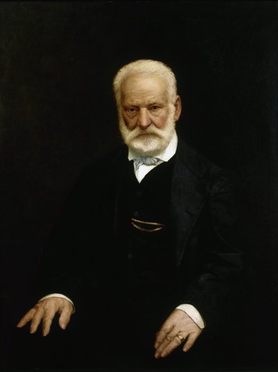 ヴィクトル ユーゴーの肖像画 1802 ～ 1885 年。 作： Aimé Nicolas Morot