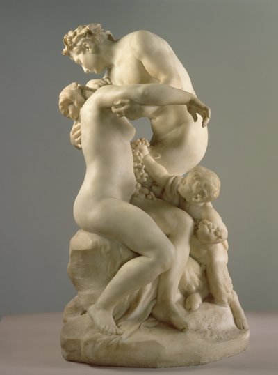 バッカスとアリアドネ、1894年 作： Aime Jules Dalou