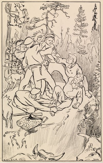  作： Akseli Gallen-Kallela