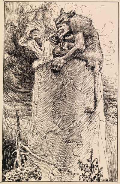  作： Akseli Gallen-Kallela
