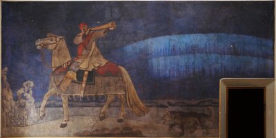 Kullervo Rides to War、1901 作： Akseli Gallen Kallela